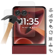 Motorola Razr 70 Ultra Glazen Screenprotector - 9H - Case Friendly - Doorzichtig