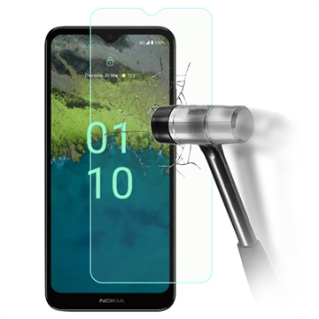 Nokia C110 Glazen Screenprotector - Doorzichtig