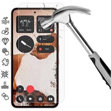 Nothing CMF Phone 2 Pro Glazen Screenprotector - 9H - Case Friendly - Doorzichtig