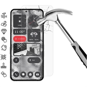 Nothing Phone (2a)/(2a) Plus Glazen Screenprotector - Case Friendly - Doorzichtig