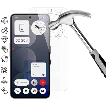 Nothing Phone (3a) Pro Glazen Screenprotector - Case Friendly - Doorzichtig