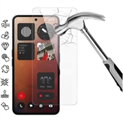 Nothing Phone (3a) Glazen Screenprotector - Case Friendly - Doorzichtig