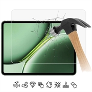 OnePlus Pad Pro Glazen Screenprotector - 9H, 0.3mm - Case Friendly  - Doorzichtig