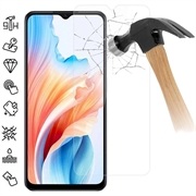 Oppo A59 Glazen Screenprotector - 9H - Case Friendly - Doorzichtig