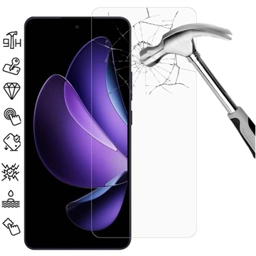 Oppo Reno13 F Glazen Screenprotector - Case Friendly - Doorzichtig