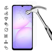 Samsung Galaxy A07 5G Glazen Screenprotector - 9H - Case Friendly - Doorzichtig