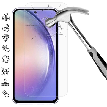 Samsung Galaxy A55 Glazen Screenprotector - Case Friendly - Doorzichtig