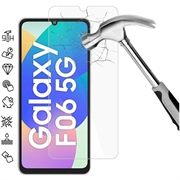Samsung Galaxy F06 5G Glazen Screenprotector - Case Friendly - Doorzichtig