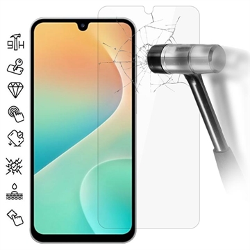Samsung Galaxy F36 Glazen Screenprotector - 9H - Case Friendly - Doorzichtig
