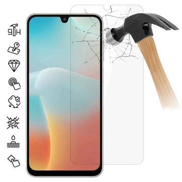 Samsung Galaxy M16/F16 Glazen Screenprotector - 9H - Case Friendly - Doorzichtig