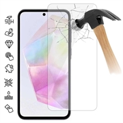 Samsung Galaxy M35 Glazen Screenprotector - 9H, 0.3mm - Case Friendly  - Doorzichtig