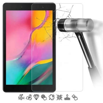 Samsung Galaxy Tab A 8.0 (2019) Glazen Screenprotector - 9H - Doorzichtig