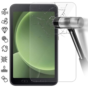 Samsung Galaxy Tab Active5 Glazen Screenprotector - Case Friendly - Doorzichtig