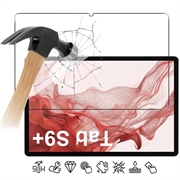 Samsung Galaxy Tab S9+/S8+ Glazen Screenprotector - Case Friendly - Doorzichtig
