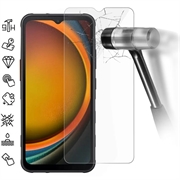 Samsung Galaxy XCover7 Pro Glazen Screenprotector - 9H - Case Friendly - Doorzichtig
