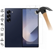 Samsung Galaxy Z Fold7 Glazen Screenprotector - 9H - Case Friendly - Doorzichtig