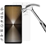 Sony Xperia 1 VI Glazen Screenprotector - 9H, 0.3mm - Case Friendly  - Doorzichtig