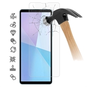 Sony Xperia 10 VI Glazen Screenprotector - 9H, 0.3mm - Case Friendly  - Doorzichtig