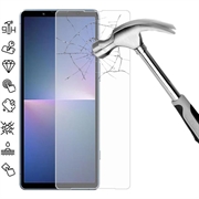 Sony Xperia 5 V Glazen Screenprotector - Case Friendly - Doorzichtig