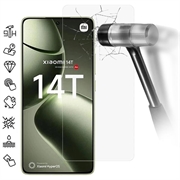 Xiaomi 14T/14T Pro Glazen Screenprotector - Case Friendly - Doorzichtig