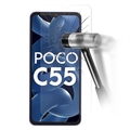 Xiaomi Poco C55 Glazen Screenprotector - Doorzichtig