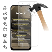 Xiaomi Poco C81 Glazen Screenprotector - 9H - Case Friendly - Doorzichtig