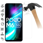 Xiaomi Poco M6 Glazen Screenprotector - Case Friendly - Doorzichtig