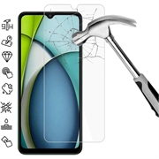 Xiaomi Redmi A3x Glazen Screenprotector - 9H, 0.3mm - Case Friendly  - Doorzichtig