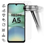 Xiaomi Redmi A5 4G/Poco C71 Glazen Screenprotector - 9H - Case Friendly - Doorzichtig