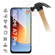 Xiaomi Redmi A7 Pro Glazen Screenprotector - 9H - Case Friendly - Doorzichtig