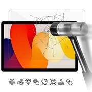 Xiaomi Redmi Pad SE Glazen Screenprotector - Case Friendly - Doorzichtig
