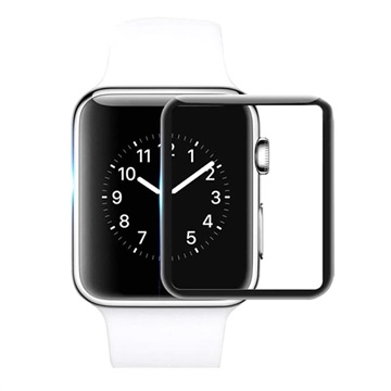 Apple Watch Series 9/8/7 Glazen Screenprotector - 45mm - Zwart