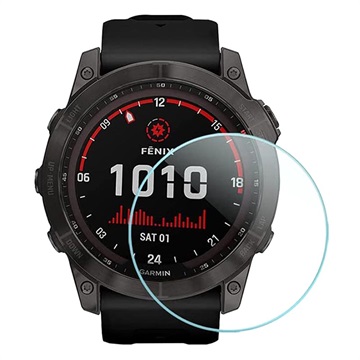 Garmin Fenix 7X Glazen Screenprotector - 9H, 0.3mm