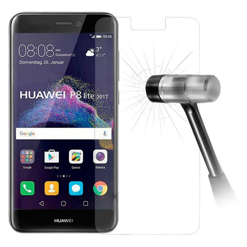 Zeg opzij Vermomd kanaal Huawei P8 Lite (2017) Glazen Screenprotector