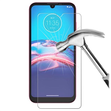 Motorola Moto E6i Tempered Glass Screenprotector - 9h, 0.3mm