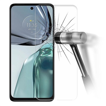 Motorola Moto G62 5G Glazen Screenprotector - 9H, 0.3mm - Doorzichtig