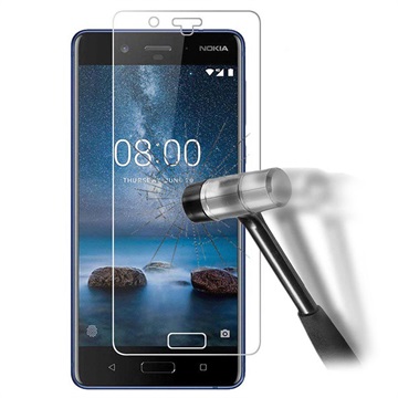 Nokia 8 Glazen Screenprotector - 0.3mm