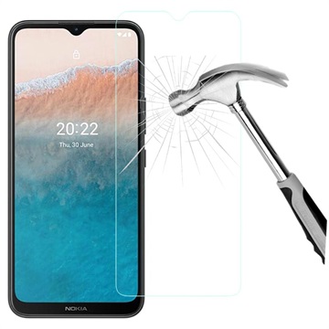 Nokia C21 Plus Glazen Screenprotector - 9H, 0.3mm - Doorzichtig