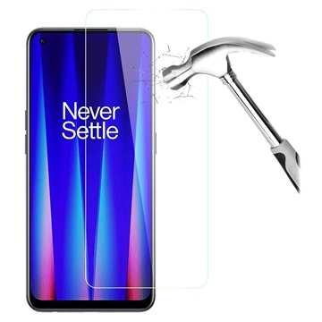 OnePlus Nord CE 2 5G Glazen Screenprotector - 9H, 0.3mm - Doorzichtig