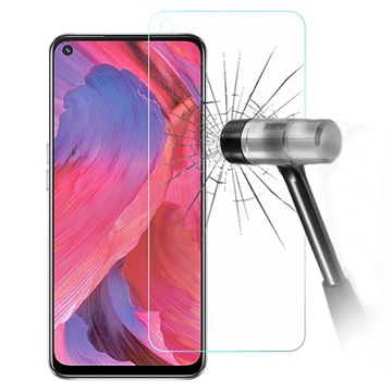 Oppo A74 5G Gehard Glazen Screenprotector - 9H - Doorzichtig