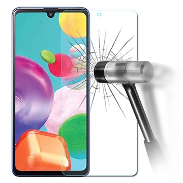 Samsung Galaxy A41 Glazen Screenprotector - 9H, 0.3mm - Doorzichtig