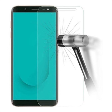 Samsung Galaxy J6 Glazen Screenprotector - 9H, 0.3mm - Doorzichtig