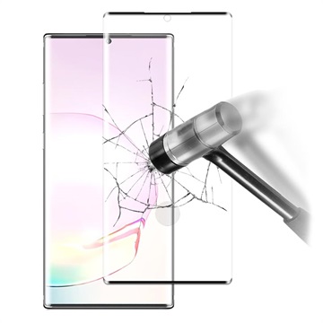 Samsung Galaxy Note20 Ultra Gehard Glazen Screenprotector - 9H, 2.5D - Zwart