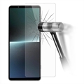 Sony Xperia 1 V Glazen Screenprotector - 9H, 0.3mm - Doorzichtig