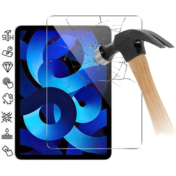 iPad Air 11 2024/2025 Glazen Screenprotector - 9H, 0.3mm - Case Friendly  - Doorzichtig