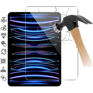 iPad Pro 11 (2024) Glazen Screenprotector - 9H, 0.3mm - Case Friendly  - Doorzichtig