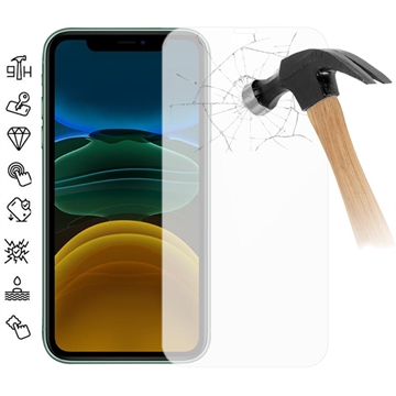 iPhone 11 Gehard Glazen Screenprotector - 9h - Transparant