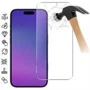 iPhone 17 Glazen Screenprotector - 9H - Case Friendly - 2 Stu.