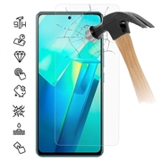 vivo T2 Glazen Screenprotector - 9H, 0.3mm - Case Friendly  - Doorzichtig