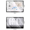 Tesla Model 3/Y 2023-2025 Voor-/achterkant display Glazen Screenprotector - 9H, 2 stuks - Doorzichtig